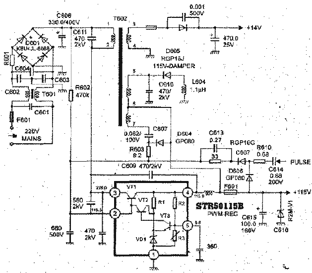 контроллера STR501 15В